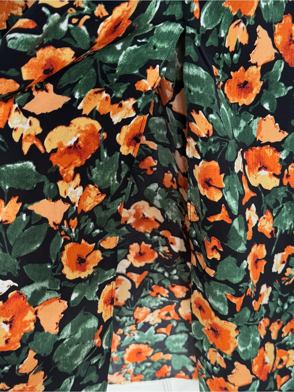 Anthropologie X Mare Mare Faux Leather Maxi Dress Floral New Size XS Strapless - Picture 6 of 16